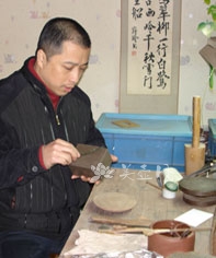 紫砂壶艺师图片：蒋建军 