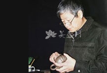 紫砂壶艺师图片:蒯良荣