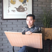 紫砂壶艺师图片：沈晓平 