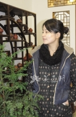 紫砂壶艺师图片：宦红娟 