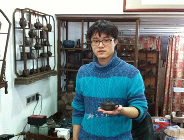 紫砂壶艺师图片:史浩寅